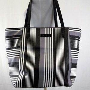 NWT Vera Bradley Tote Breakaway Midnight Stripe